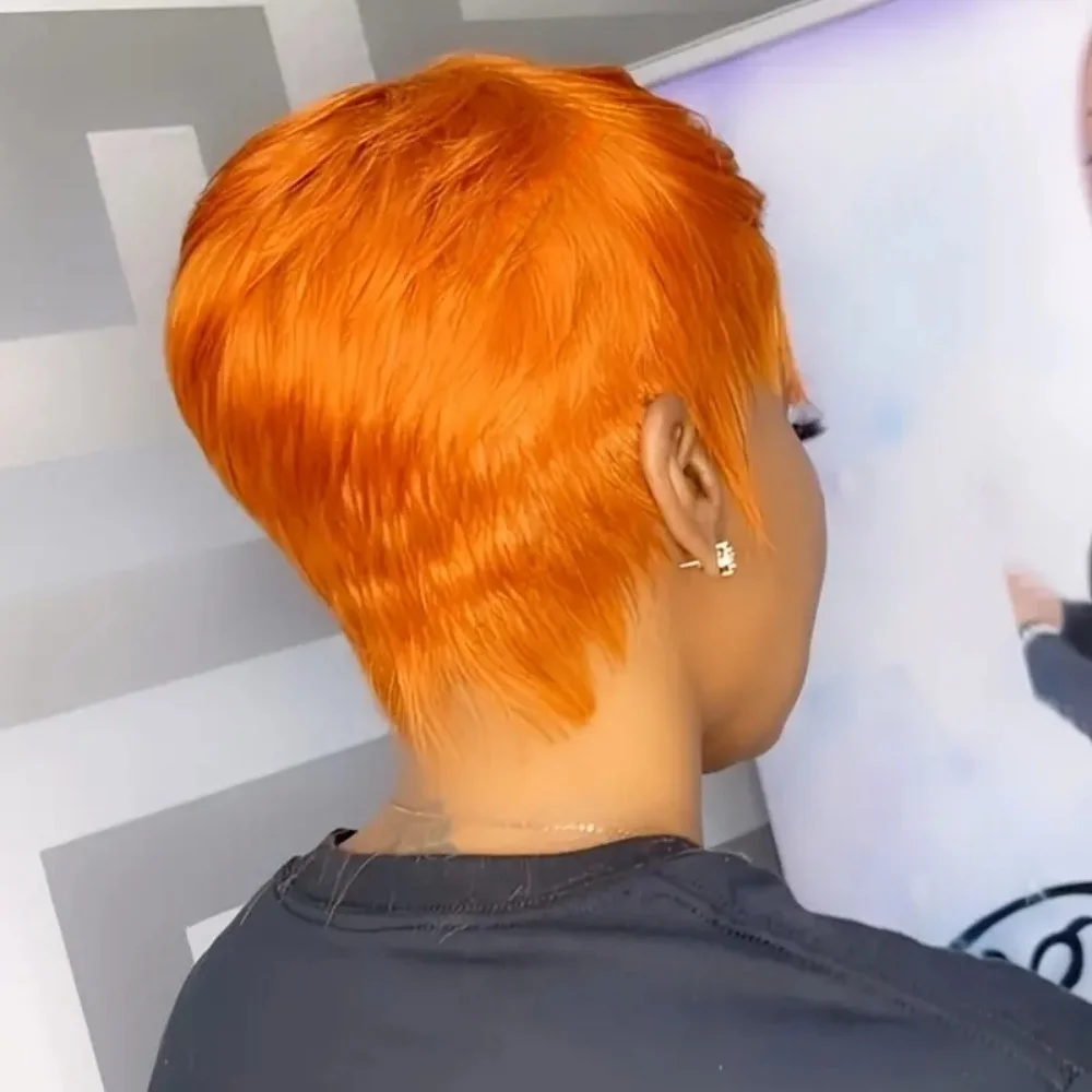 350 # Оранжевые многоцветные парики с стрижкой пикси с челкой, многослойный прямой парик из натуральных волос для женщин 350 # Натуральные смешанные цвета, полная машина
350 # Оранжевые многоцветные парики с стрижкой пикси с челкой, многослойный прямой парик из натуральных волос для женщин 350 # Натуральные смешанные цвета, полная машина