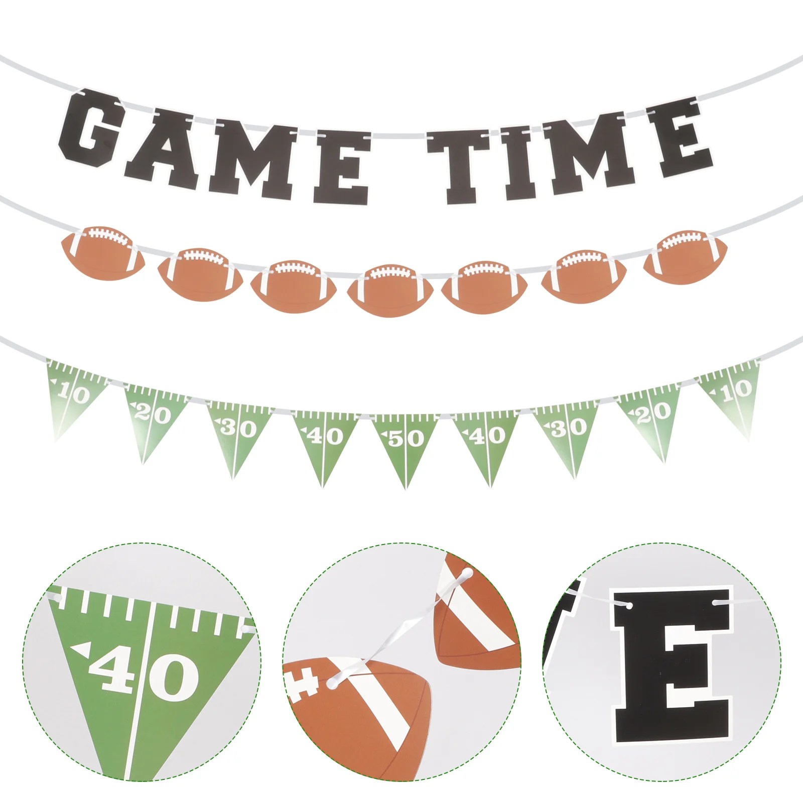 3 Pcs Rugby Party Decorations Football Garland Banner Sports Theme Birthday Flowers for
3 Pcs Rugby Party Decorations Football Garland Banner Sports Theme Birthday Flowers for