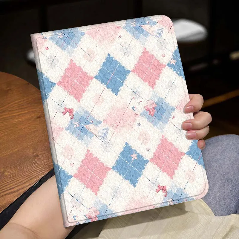 Cartoon Argyle Bow Pattern For Huawei MediaPad MatePad Honor Pro V6 9 V8 X9 12 X 13.3 SE 11 11.5 Inch Tablet Case Popular
Cartoon Argyle Bow Pattern For Huawei MediaPad MatePad Honor Pro V6 9 V8 X9 12 X 13.3 SE 11 11.5 Inch Tablet Case Popular