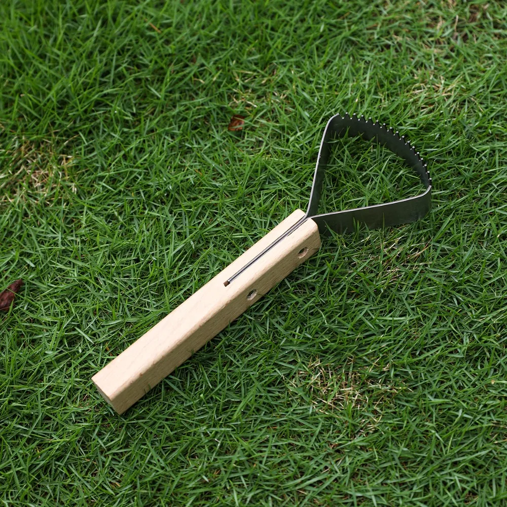 Manual Weeding Scraper with Wood Handle, Stainless Steel Tool for Removing Weeds from Lawn & Cracks
Manual Weeding Scraper with Wood Handle, Stainless Steel Tool for Removing Weeds from Lawn & Cracks