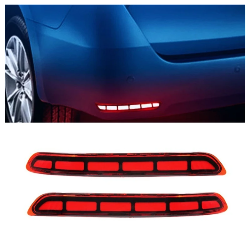 Для TOYOTA INNOVA/CRESTA 2 шт. Автомобильный светодиодный светильник заднего бампера, отражатель заднего объемного звучания, стоп-сигнал DRL, аксессуары для противотуманных фар
Для TOYOTA INNOVA/CRESTA 2 шт. Автомобильный светодиодный светильник заднего бампера, отражатель заднего объемного звучания, стоп-сигнал DRL, аксессуары для противотуманных фар