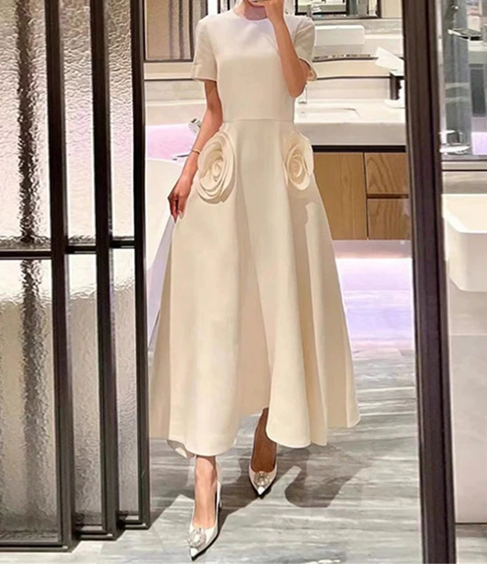 2025 new Nanyou women's clothing European goods high-end three-dimensional rose lady elegant A-line dress-GZXX167 
2025 new Nanyou women's clothing European goods high-end three-dimensional rose lady elegant A-line dress-GZXX167