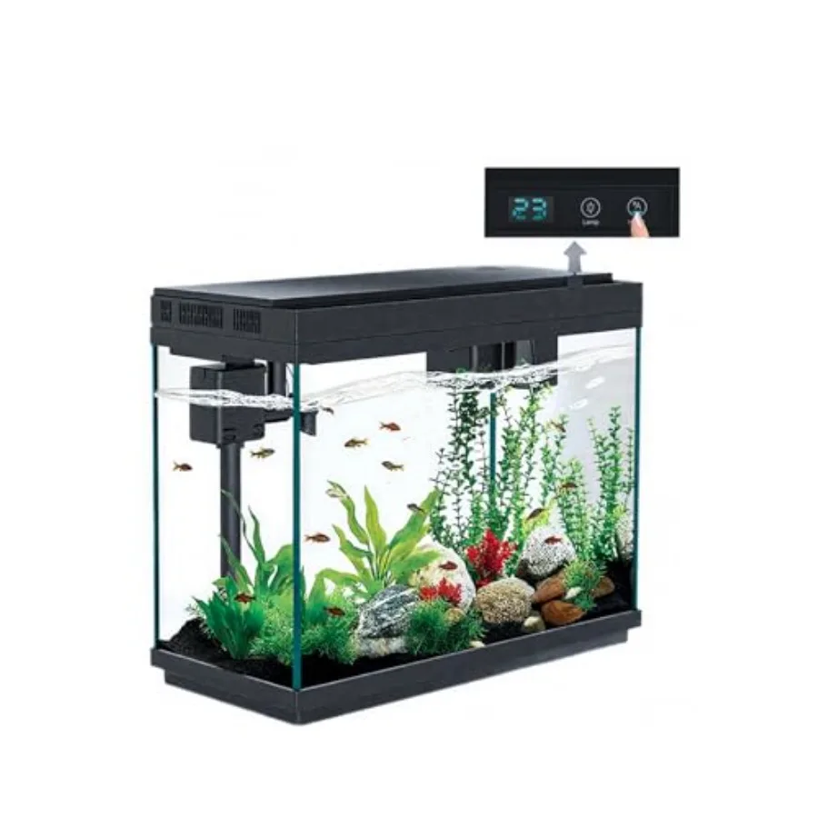 Fish Tank 2.4 Gallon Aquarium Kit Self Cleaning Fish Tank 7-Color Light 3-in-1 Quiet Pump Betta Fish Tank Gold Fish Aquarium St
Fish Tank 2.4 Gallon Aquarium Kit Self Cleaning Fish Tank 7-Color Light 3-in-1 Quiet Pump Betta Fish Tank Gold Fish Aquarium St