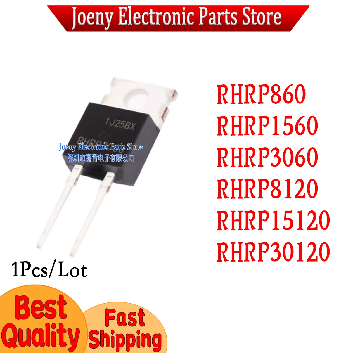 RHRP860 RHRP1560 RHRP3060 RHRP8120 RHRP15120 RHRP30120 Evaluation board