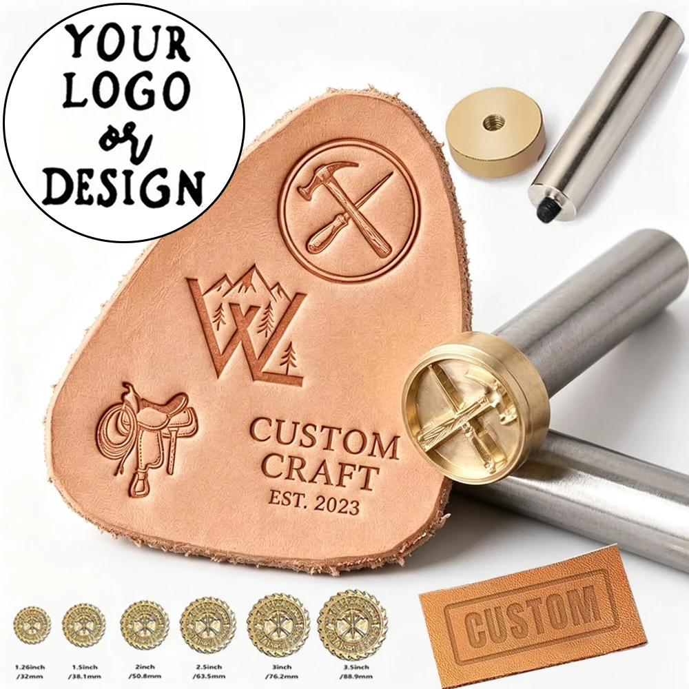 LOGO Custom Leather Stamp,Personalized Stamps for Leathercraft, Leather Branding Hand Stick,Embossing kit for Leather Craft,Fur
LOGO Custom Leather Stamp,Personalized Stamps for Leathercraft, Leather Branding Hand Stick,Embossing kit for Leather Craft,Fur