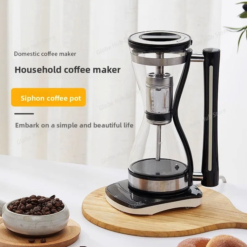 Electric Siphon Coffee Pot, Household Hand-brewed Coffee Pot with Heating Base, Office Americano Coffee Machine with Base
Electric Siphon Coffee Pot, Household Hand-brewed Coffee Pot with Heating Base, Office Americano Coffee Machine with Base