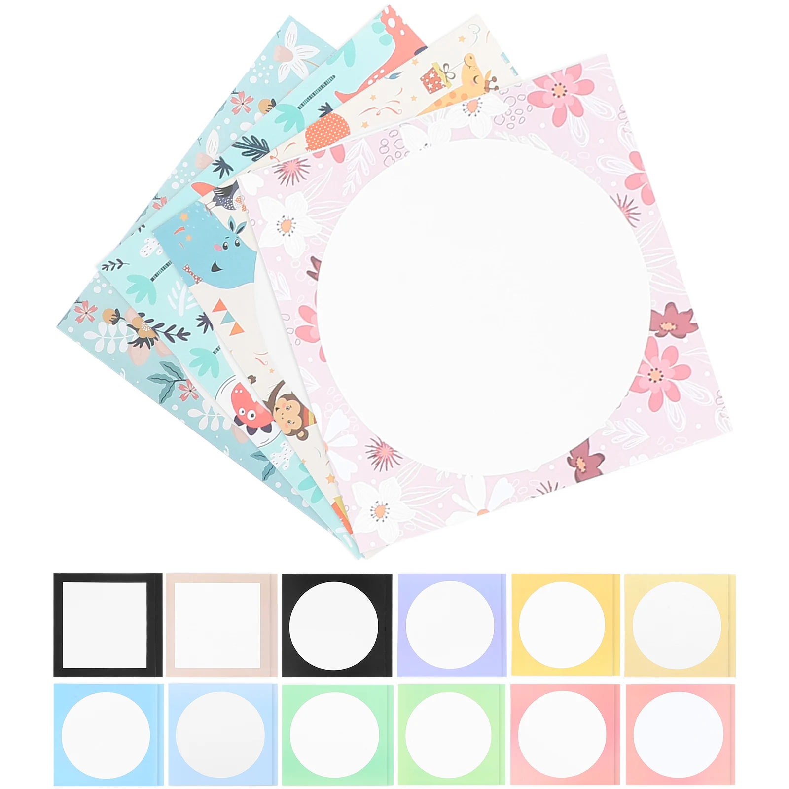 32 Sheets Colored Frame Paper 33cm Thick Cardstock Drawing Painting DIY Crafts Blank Square Material Kids School Supplies
32 Sheets Colored Frame Paper 33cm Thick Cardstock Drawing Painting DIY Crafts Blank Square Material Kids School Supplies