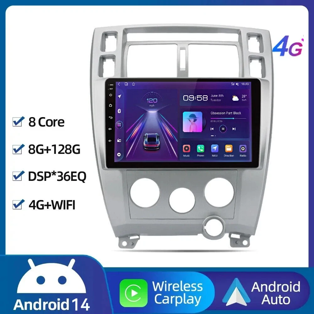Android 14.0 Car Stereo For Hyundai Tucson 2004-2009 Audio Radio Multimedia Video Player Speakers Accessories Carplay Navigation
Android 14.0 Car Stereo For Hyundai Tucson 2004-2009 Audio Radio Multimedia Video Player Speakers Accessories Carplay Navigation