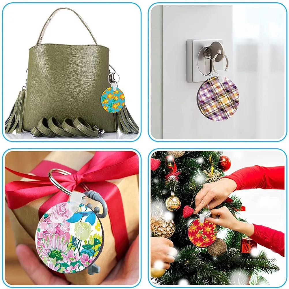 128Pcs Sublimation Keychain Blanks Set Key Rings Sublimation Blanks Heat Transfer Keychain Tassels MDF Blank-Round HOT
128Pcs Sublimation Keychain Blanks Set Key Rings Sublimation Blanks Heat Transfer Keychain Tassels MDF Blank-Round HOT