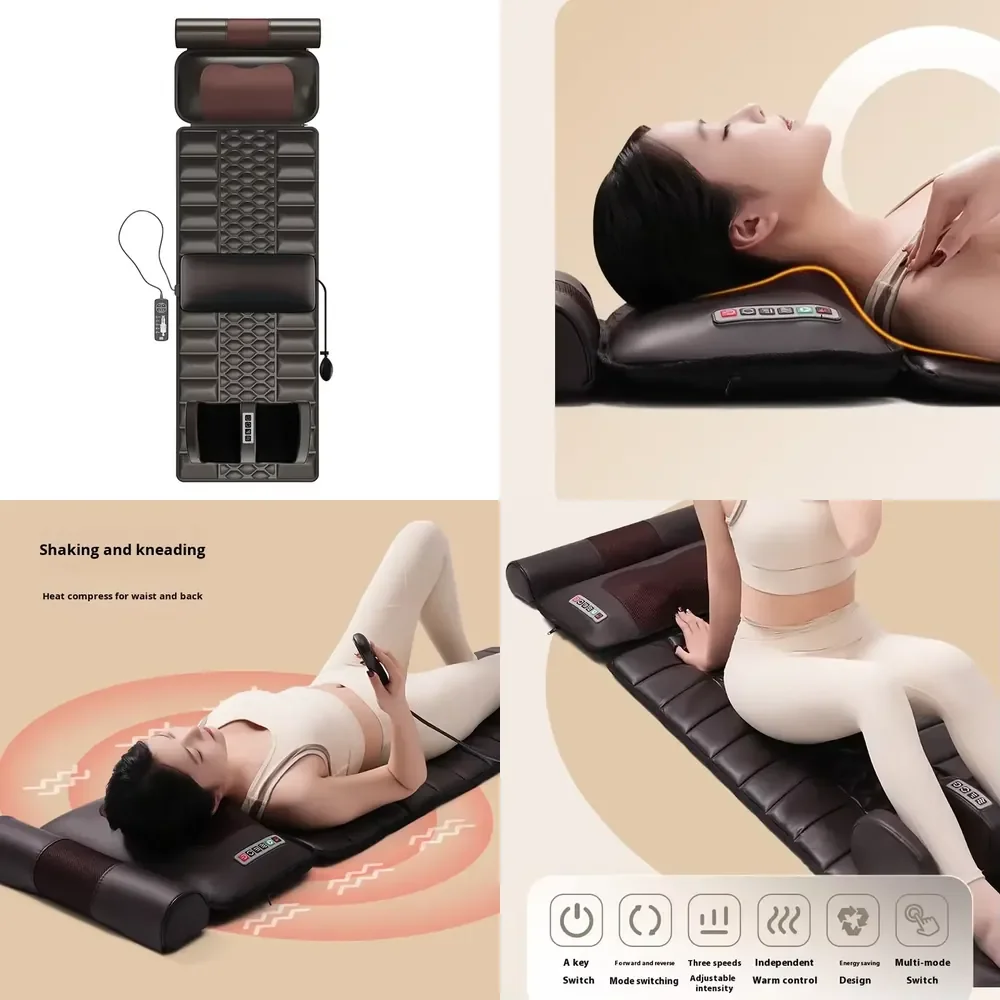 【CHIMU HOME】 Heated Shiatsu Electric Massager Cushion with Vibration Body Heating Function Product Category Massage Cushion
【CHIMU HOME】 Heated Shiatsu Electric Massager Cushion with Vibration Body Heating Function Product Category Massage Cushion
