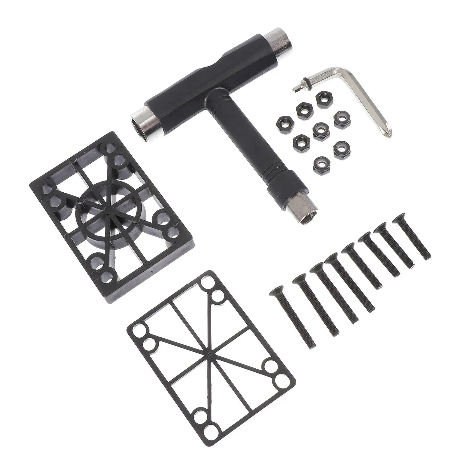 Skateboard Accessories Gasket Set Durable Tools Aluminum Alloy Plastic Material Maintenance Assembly Requirements High
Skateboard Accessories Gasket Set Durable Tools Aluminum Alloy Plastic Material Maintenance Assembly Requirements High