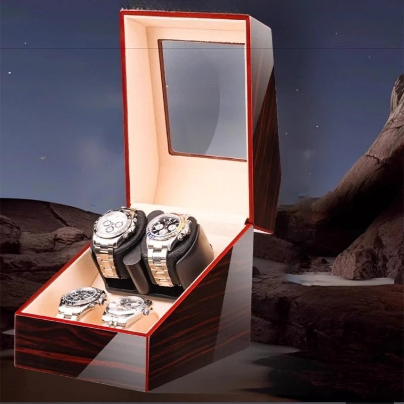 Wooden Watch Winders Portable Men's Wrist Watches Winder Mechanical Automatic Rotate Winding Device Silent Watches Winders
Wooden Watch Winders Portable Men's Wrist Watches Winder Mechanical Automatic Rotate Winding Device Silent Watches Winders