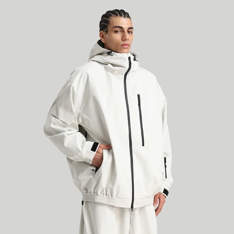 New Pure Color Ski Suits Men Double Board Windproof Waterproof Breathable Snow Suits Women's Winter Loose Sports Hooded Jackets
New Pure Color Ski Suits Men Double Board Windproof Waterproof Breathable Snow Suits Women's Winter Loose Sports Hooded Jackets