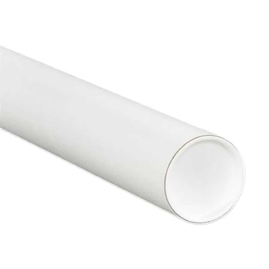 Cardboard Tubes with Caps, 18"L x 2"W x 2"H, Pack of 50 Poster Tube for Mailing and Storage of Blueprints, Artwork, Crafts, Lon
Cardboard Tubes with Caps, 18"L x 2"W x 2"H, Pack of 50 Poster Tube for Mailing and Storage of Blueprints, Artwork, Crafts, Lon