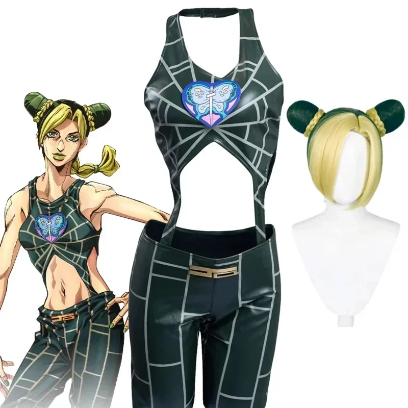 ABC123Jolyne Cujoh Animal costume JoJo Cosplay Bizarre Adventure Top Pants Wig Woman Halloween Carnival Outdo For Disb;6'j,k.9;a
ABC123Jolyne Cujoh Animal costume JoJo Cosplay Bizarre Adventure Top Pants Wig Woman Halloween Carnival Outdo For Disb;6'j,k.9;a