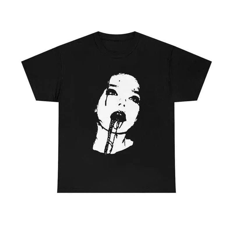 American Hip Hop Punk Geometric Print Casual Sexy Crop Tops Harajuku Rock Grunge Streetwear Emo Girls Y2K Gothic Women's T-Shirt
American Hip Hop Punk Geometric Print Casual Sexy Crop Tops Harajuku Rock Grunge Streetwear Emo Girls Y2K Gothic Women's T-Shirt
