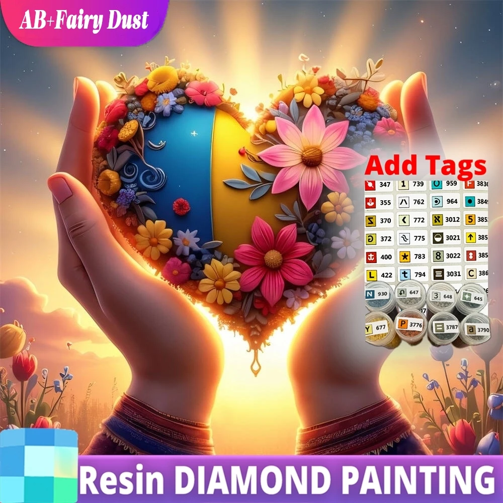Resin AB Fairy Dust Full Square Round Diamond Embroidery Love Heart Flower DIY Mosaic Hand Acrylic Craft Supplies Painting Handi
Resin AB Fairy Dust Full Square Round Diamond Embroidery Love Heart Flower DIY Mosaic Hand Acrylic Craft Supplies Painting Handi