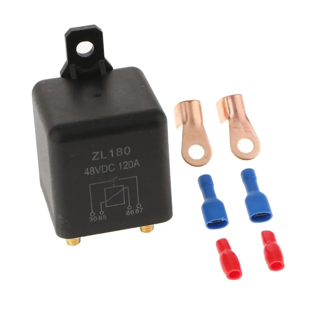 Heavy Duty Split Charge 120A Relay Switch four pin Terminals for Car Truck Boat
Heavy Duty Split Charge 120A Relay Switch four pin Terminals for Car Truck Boat