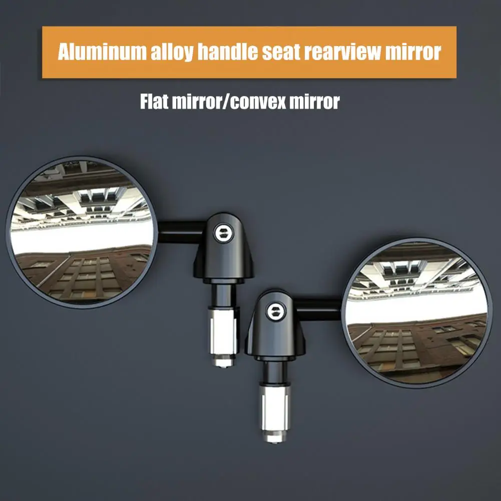 Motorcycle Mirror 1 Pair Professional Round Waterproof Handlebar Flat Convex Rearview Mirror Scooter Accessories
Motorcycle Mirror 1 Pair Professional Round Waterproof Handlebar Flat Convex Rearview Mirror Scooter Accessories