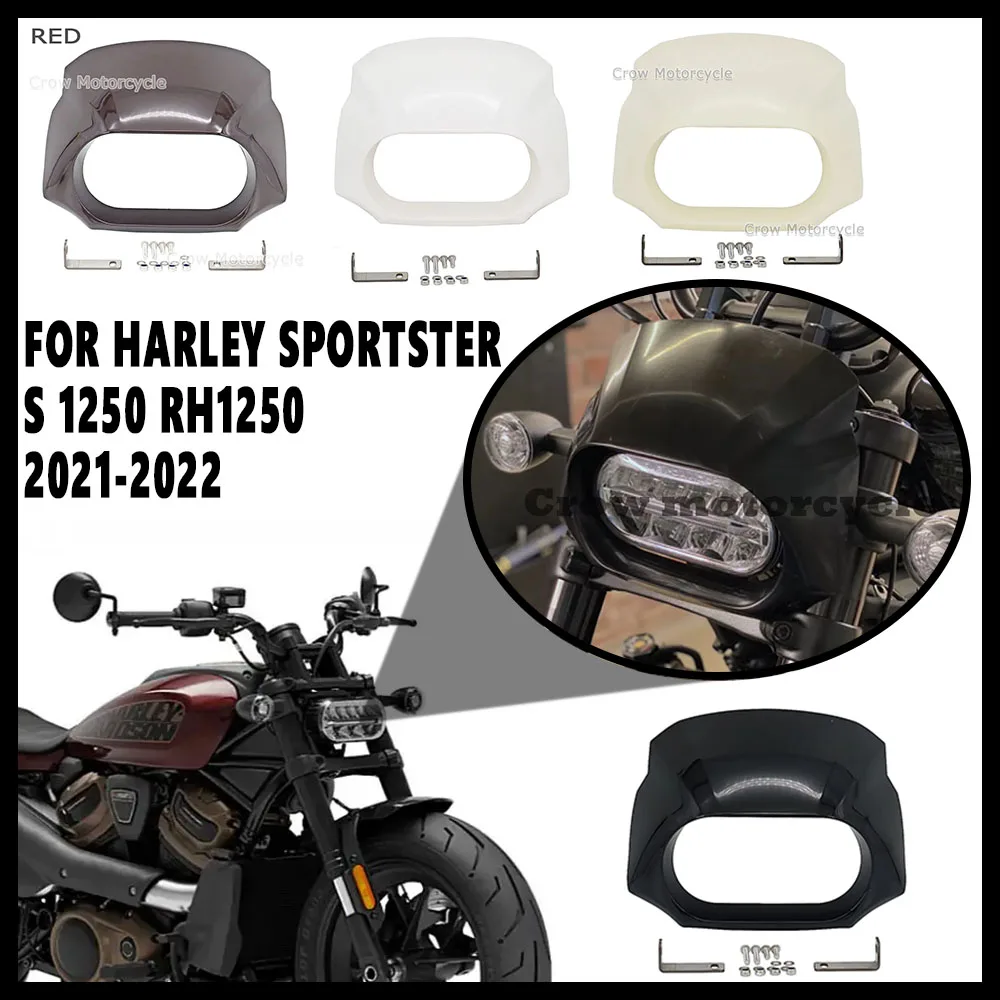 RH1250 новые аксессуары для мотоцикла, яркий свет, черный обтекатель передней фары для Harley Sports Car S 1250 RH1250, капот 2021-2022
RH1250 новые аксессуары для мотоцикла, яркий свет, черный обтекатель передней фары для Harley Sports Car S 1250 RH1250, капот 2021-2022