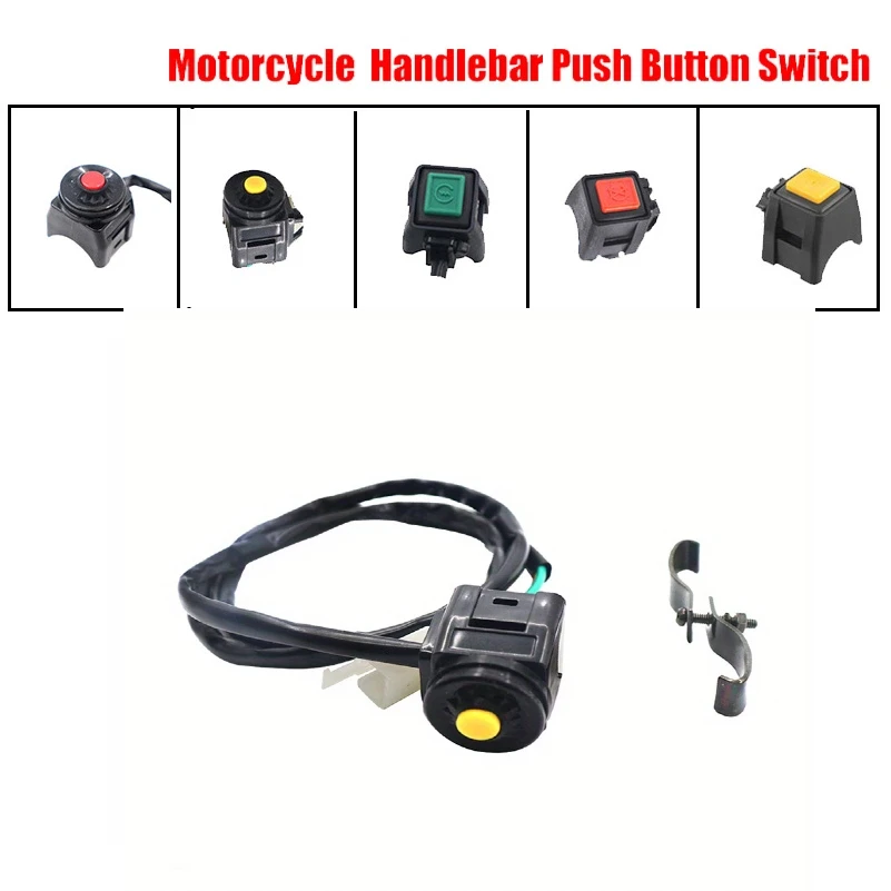 22mm ATV Motorcycle Start Horn Kill Stop Switch Button Control Handle Switches For off-road motorcycle
22mm ATV Motorcycle Start Horn Kill Stop Switch Button Control Handle Switches For off-road motorcycle