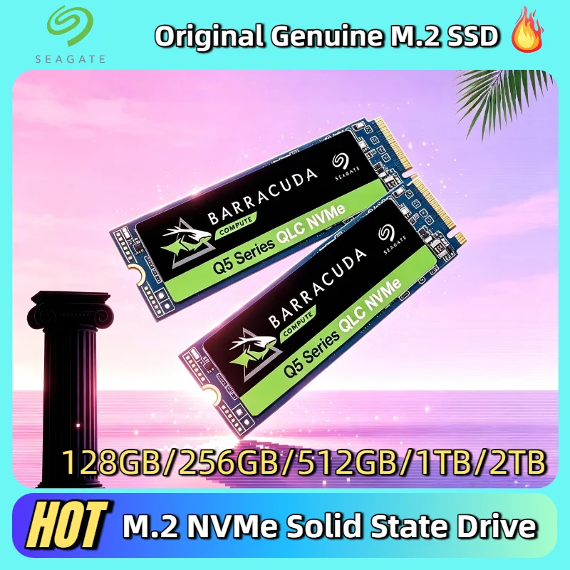 NVMe PCIe Gen M.2 For Seagate Q5 SSD 1TB 2TB 4TB 500GB Internal Solid State Drive for Desktop Laptop Pro Max Unit
NVMe PCIe Gen M.2 For Seagate Q5 SSD 1TB 2TB 4TB 500GB Internal Solid State Drive for Desktop Laptop Pro Max Unit