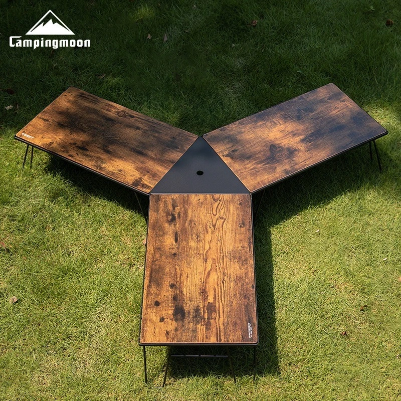 CAMPINGMOON T-2357BK Table Tluminum Tlloy Equilateral Triangle Board Storage Table Board Outdoor Table Expansion Panel
CAMPINGMOON T-2357BK Table Tluminum Tlloy Equilateral Triangle Board Storage Table Board Outdoor Table Expansion Panel
