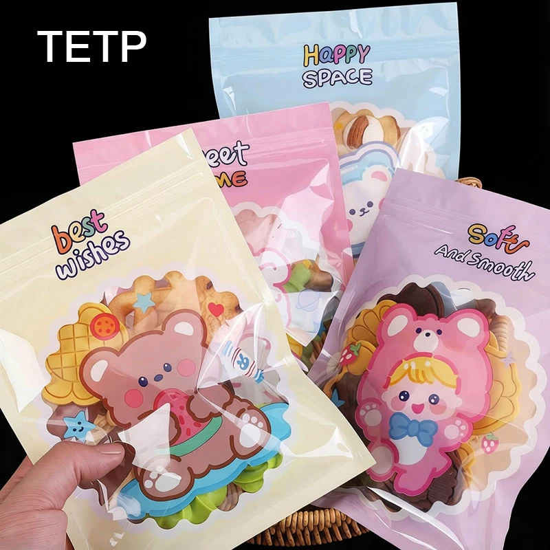 TETP Sweet Time Cartoon Colorful Food Packaging Bags DIY Gift Card Decoration Home Handmade For Cookies Candy Baking Wholesale
TETP Sweet Time Cartoon Colorful Food Packaging Bags DIY Gift Card Decoration Home Handmade For Cookies Candy Baking Wholesale