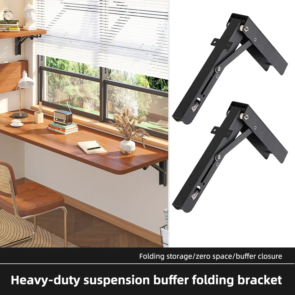 2pcs Foldable Bracket Heavy-Duty Bracket Wall Mounted Folding Desk Bracket Kit for Study/Balcony,Space-Saving Home Office Table
2pcs Foldable Bracket Heavy-Duty Bracket Wall Mounted Folding Desk Bracket Kit for Study/Balcony,Space-Saving Home Office Table