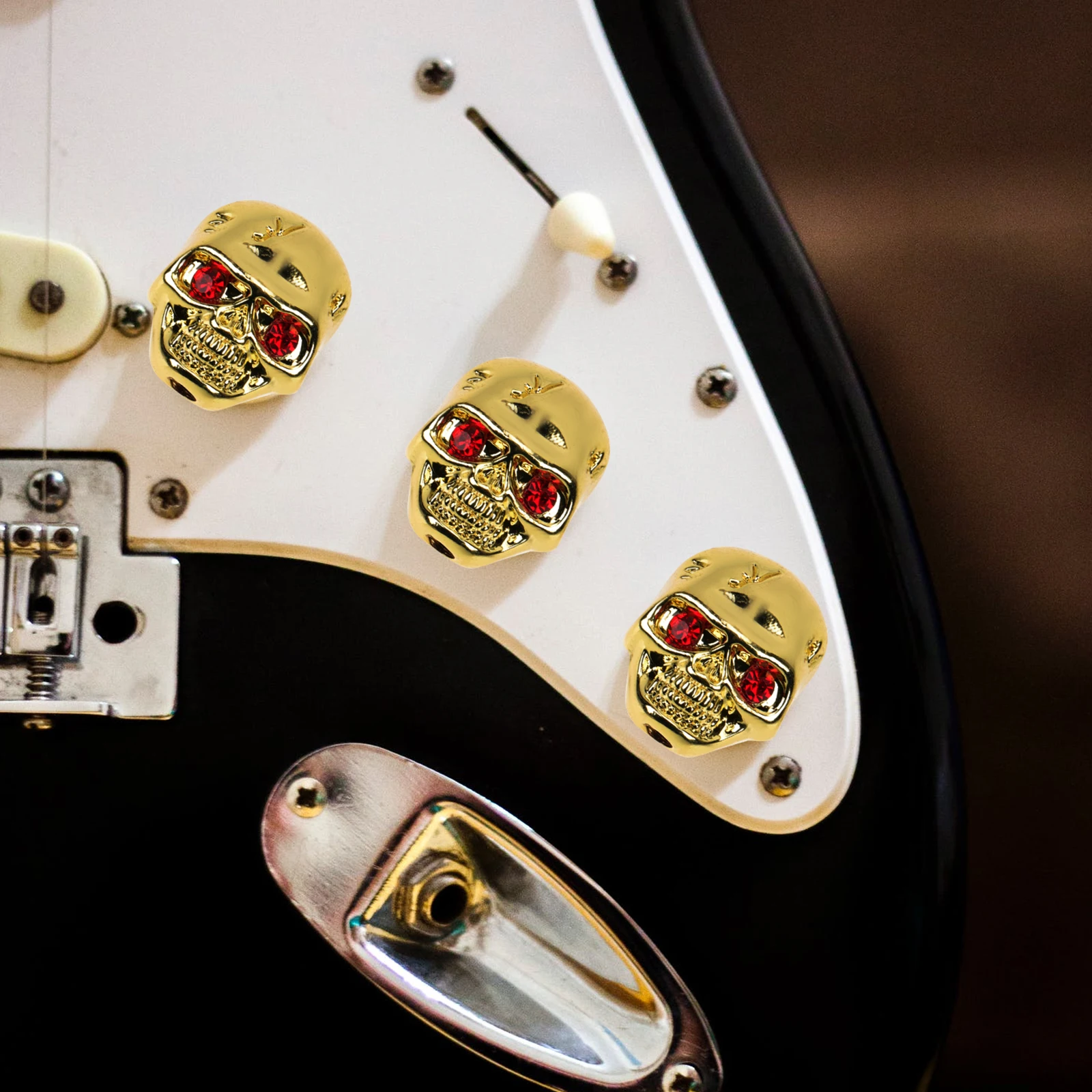 Electric Guitar Knob Cap Volume Shell Replacement Parts Audio Rotary Knob Suitable Electric Guitars Bass Practical
Electric Guitar Knob Cap Volume Shell Replacement Parts Audio Rotary Knob Suitable Electric Guitars Bass Practical