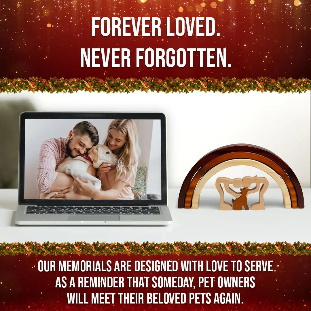 Keepsake for Departed Pets, Rainbow Bridge Message, Ease Sorrow of Pet Loss
Keepsake for Departed Pets, Rainbow Bridge Message, Ease Sorrow of Pet Loss