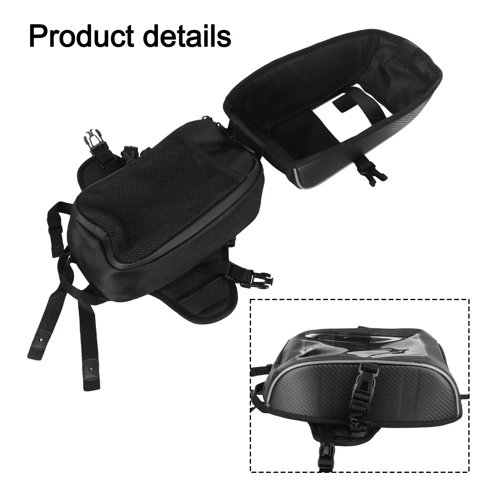 Motorcycle Storage Bag 3-liter Capacity Holder Tank Bag Larger Capacity Touch Screen Design For Can-Am Ryker 600
Motorcycle Storage Bag 3-liter Capacity Holder Tank Bag Larger Capacity Touch Screen Design For Can-Am Ryker 600
