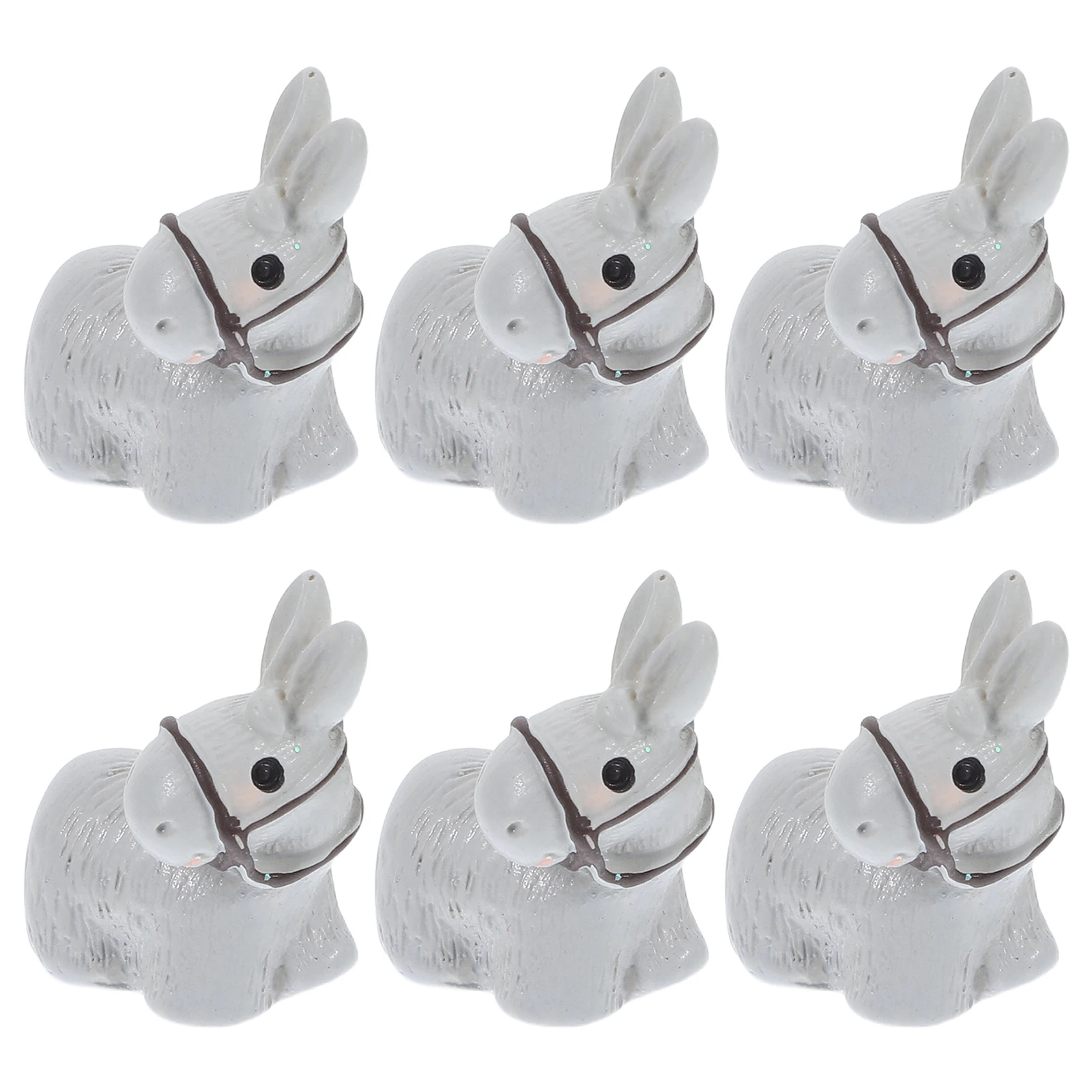 6 Pcs Little Donkey Ornaments Cute Figurine Garden Statue Decor Animal Mini Figurines Miniature Resin Farm
6 Pcs Little Donkey Ornaments Cute Figurine Garden Statue Decor Animal Mini Figurines Miniature Resin Farm