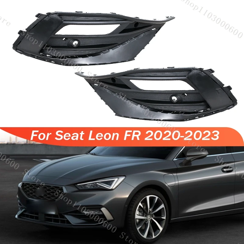 Fog Light Cover For Seat Leon FR 2020 2021 2022 2023 Car Front Bumper Fog Light Lamp Frame Grille 5FA853665E 5FA853666E
Fog Light Cover For Seat Leon FR 2020 2021 2022 2023 Car Front Bumper Fog Light Lamp Frame Grille 5FA853665E 5FA853666E