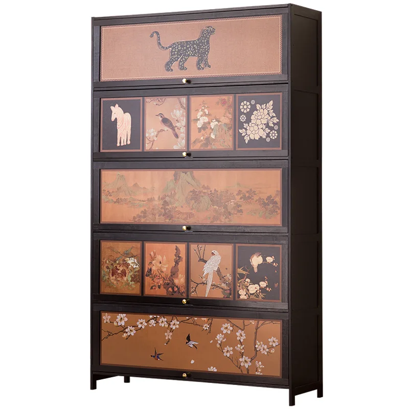 Household American solid wood bookcase Display cabinet Locker storage bookshelf Floor to ceiling glass door against wall
Household American solid wood bookcase Display cabinet Locker storage bookshelf Floor to ceiling glass door against wall
