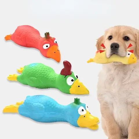 Jouets couineurs jetables en latex pour animaux de compagnie, jouets sonores à mâcher pour chiens, chats et chiots, simulation de jouets couineurs, fournitures pour animaux de compagnie, mignon