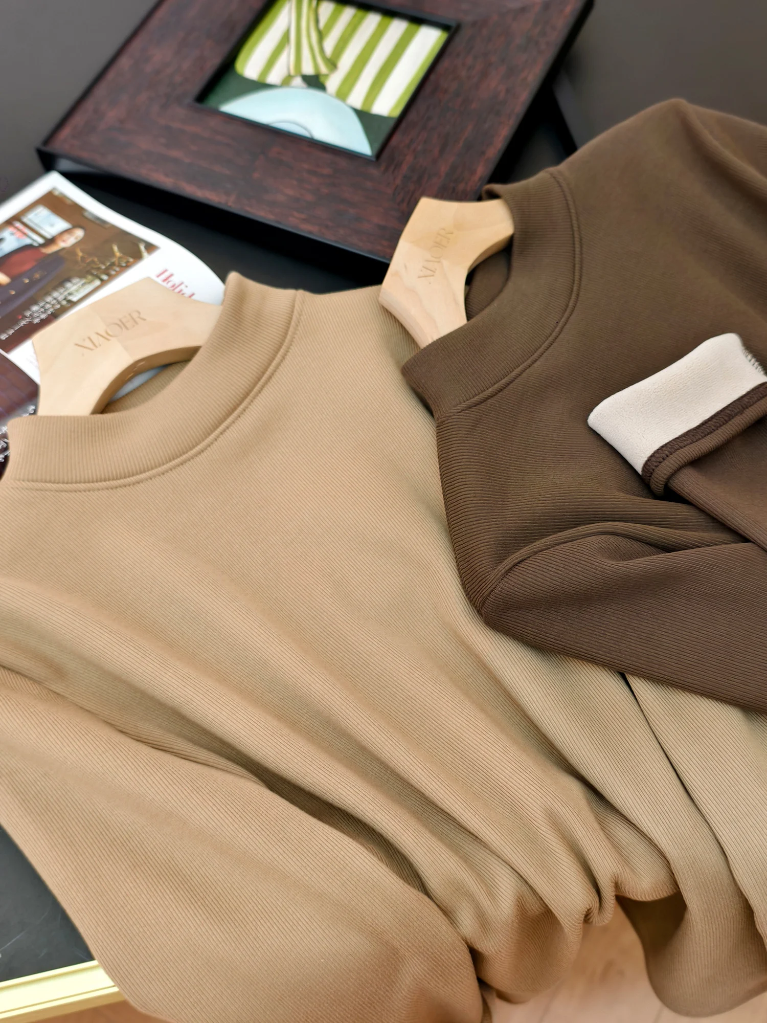 Winter Thiened Elastic Ribbed f High Collar Base irt Women's Cus Tooti Strip Polyester Spandex Casual Loose Fit
Winter Thiened Elastic Ribbed f High Collar Base irt Women's Cus Tooti Strip Polyester Spandex Casual Loose Fit