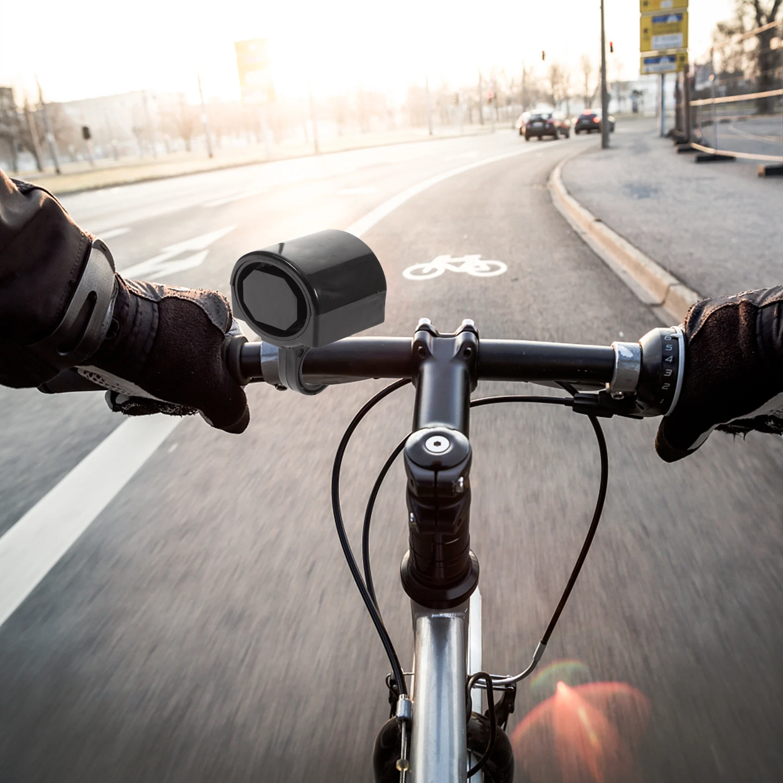 Bicycle Electronic Speaker Sleek Bike Bell Trumpet Horn Accessories Compact Bright
Bicycle Electronic Speaker Sleek Bike Bell Trumpet Horn Accessories Compact Bright