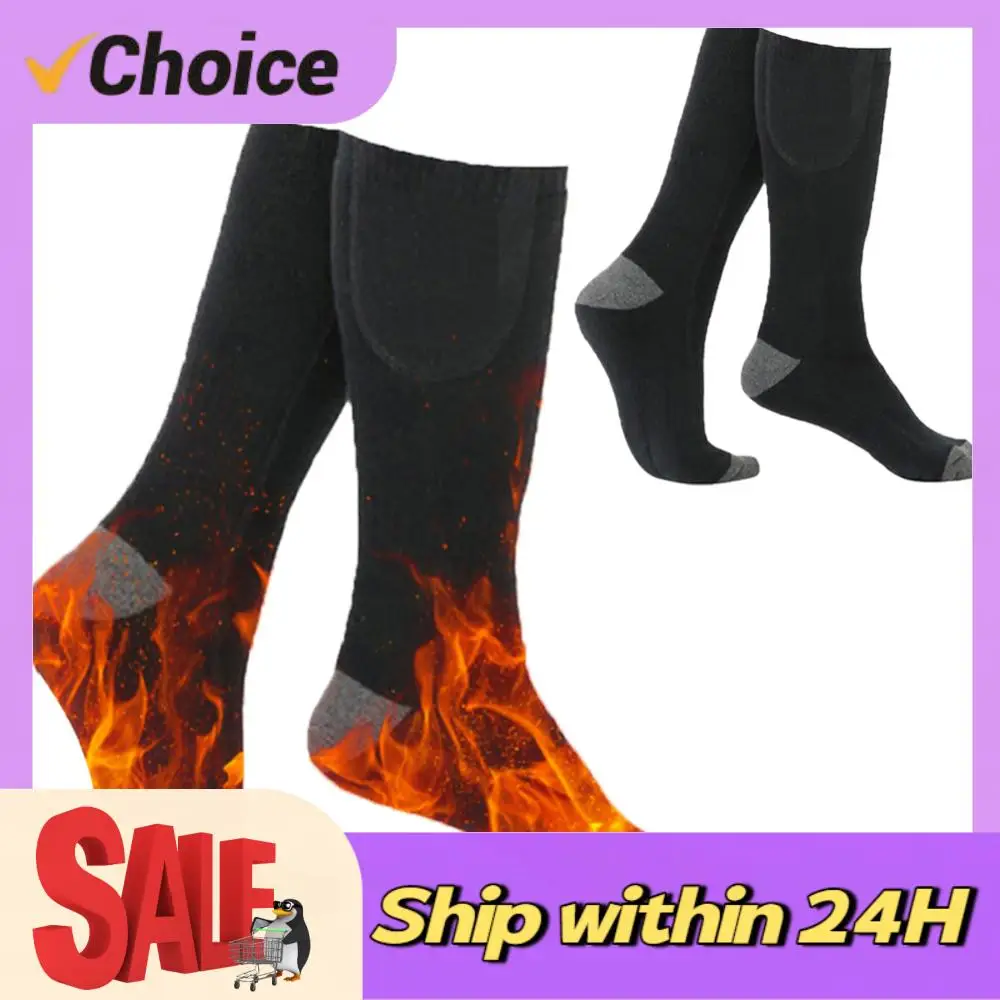 Electric Heating Socks (No Battery) 3 Level Temperature Skiing Sock Fast Heating Foot Warmers Washable for Outdoor Skiing Hiking
Electric Heating Socks (No Battery) 3 Level Temperature Skiing Sock Fast Heating Foot Warmers Washable for Outdoor Skiing Hiking