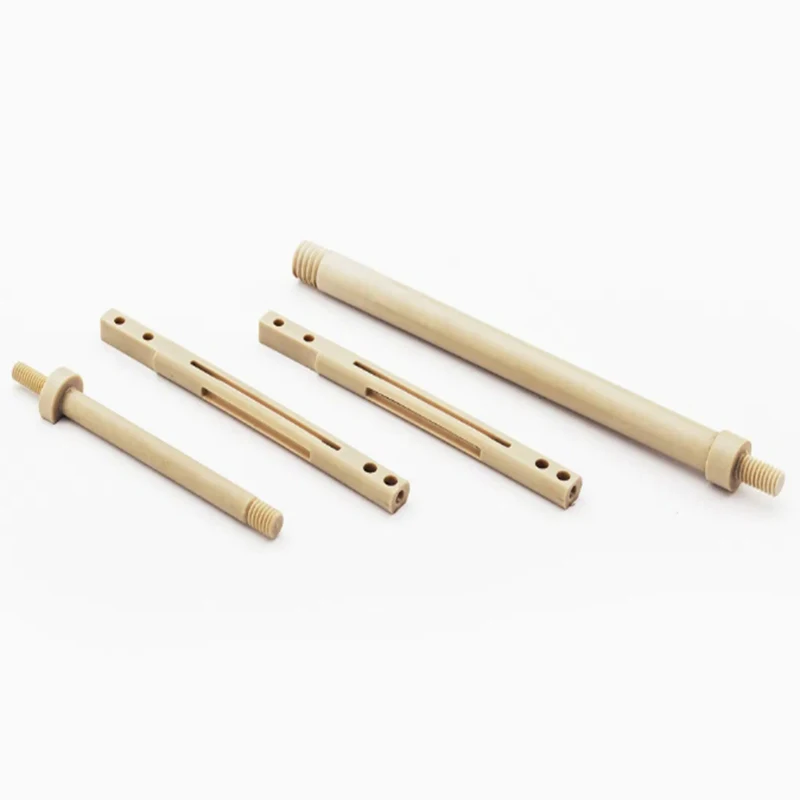 CNC machined polyetheretherketone (PEEK) mechanical drive shaft assembly Precision mechanical shaft kit
CNC machined polyetheretherketone (PEEK) mechanical drive shaft assembly Precision mechanical shaft kit