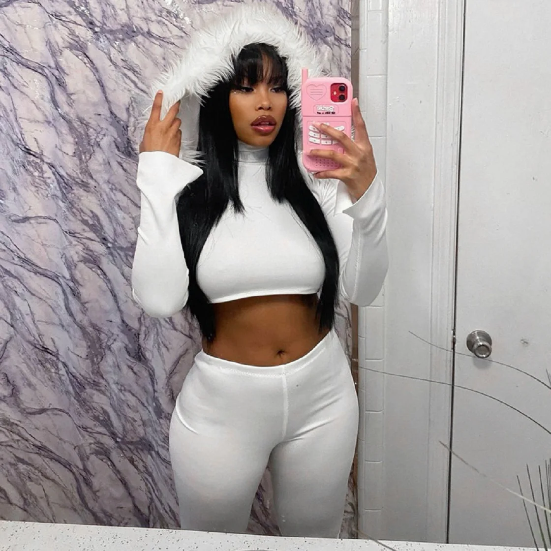 Ribbed Elegant 2 Pieces Sets Outfits 2023 Women Fall Winter Clothes Sexy Women Tracksuits Joggers Hoodie Tops Two Piece Sets
Ribbed Elegant 2 Pieces Sets Outfits 2023 Women Fall Winter Clothes Sexy Women Tracksuits Joggers Hoodie Tops Two Piece Sets