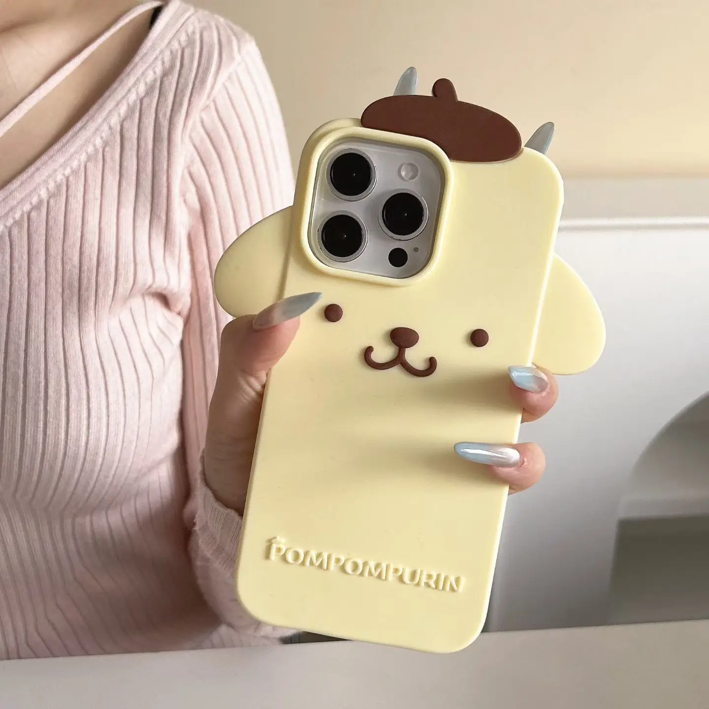 3D Cute Pompompurin Silicone Phone Case for iPhone 17 16 15 14 Pro Max Shockproof Girl Gift
3D Cute Pompompurin Silicone Phone Case for iPhone 17 16 15 14 Pro Max Shockproof Girl Gift