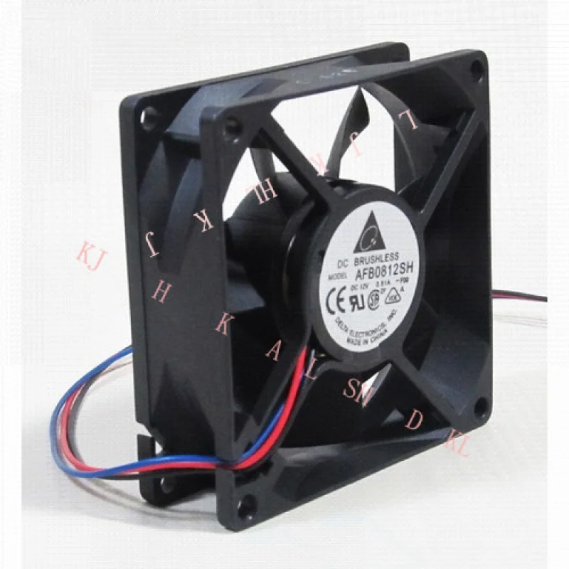 N NEW FOR Delta AFB0812SH 80x80x25mm 8025 12V 0.51A 46CFM DC Brushles Cooling Fan
N NEW FOR Delta AFB0812SH 80x80x25mm 8025 12V 0.51A 46CFM DC Brushles Cooling Fan