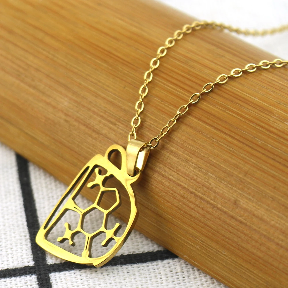 Caffeine Molecular Chemistry Couple Coffee Cup Shape Pendant Necklace Science Structure Stainless Steel Dopamine Jewelry Gifts
Caffeine Molecular Chemistry Couple Coffee Cup Shape Pendant Necklace Science Structure Stainless Steel Dopamine Jewelry Gifts