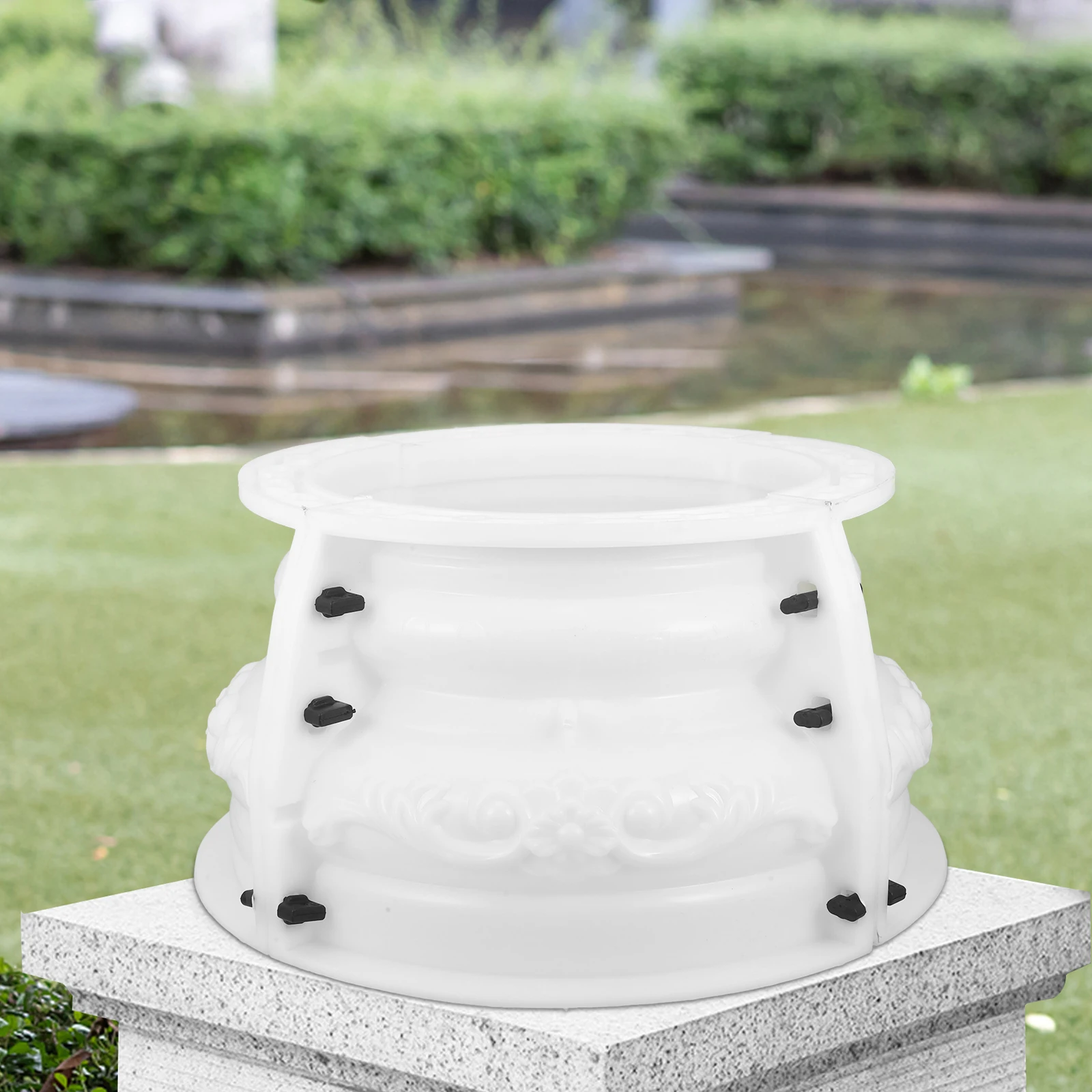 Roman Column Base Mold 30 Circle Smooth Finish Concrete Cement DIY Molds for Gates European Style Sculpture Making Tools
Roman Column Base Mold 30 Circle Smooth Finish Concrete Cement DIY Molds for Gates European Style Sculpture Making Tools