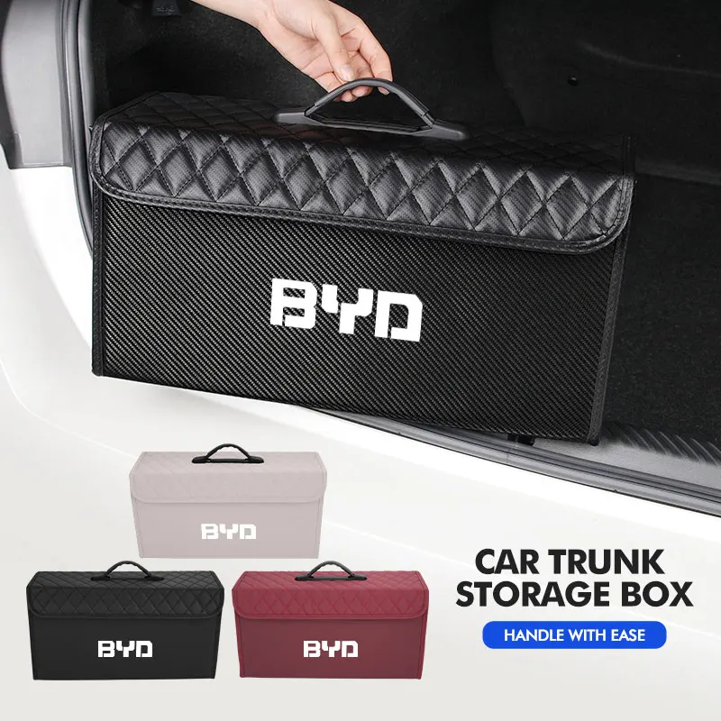 Leather Car Trunk Organizer Box Foldable Sundries Storag Bag Storage Accessories For BYD Tang F3 E6 Atto Yuan Plus Song Max F0
Leather Car Trunk Organizer Box Foldable Sundries Storag Bag Storage Accessories For BYD Tang F3 E6 Atto Yuan Plus Song Max F0
