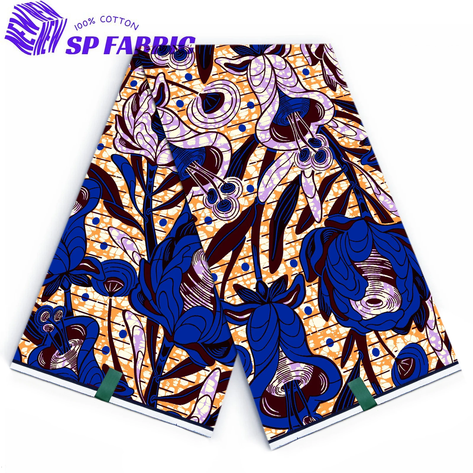 Fashion African wax fabric cotton 6 yards African wax print fabric Super wax hollandais original For party wedding dresses
Fashion African wax fabric cotton 6 yards African wax print fabric Super wax hollandais original For party wedding dresses