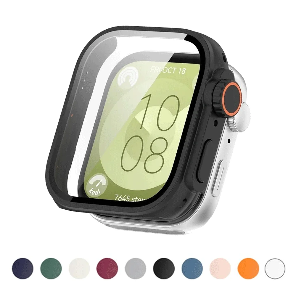 Screen Protector + Tempered Glass Case for Huawei Watch Fit 4 Fit 4 Pro Fit 3 Case Frame As ultra2 Smart Watch Strap Case
Screen Protector + Tempered Glass Case for Huawei Watch Fit 4 Fit 4 Pro Fit 3 Case Frame As ultra2 Smart Watch Strap Case