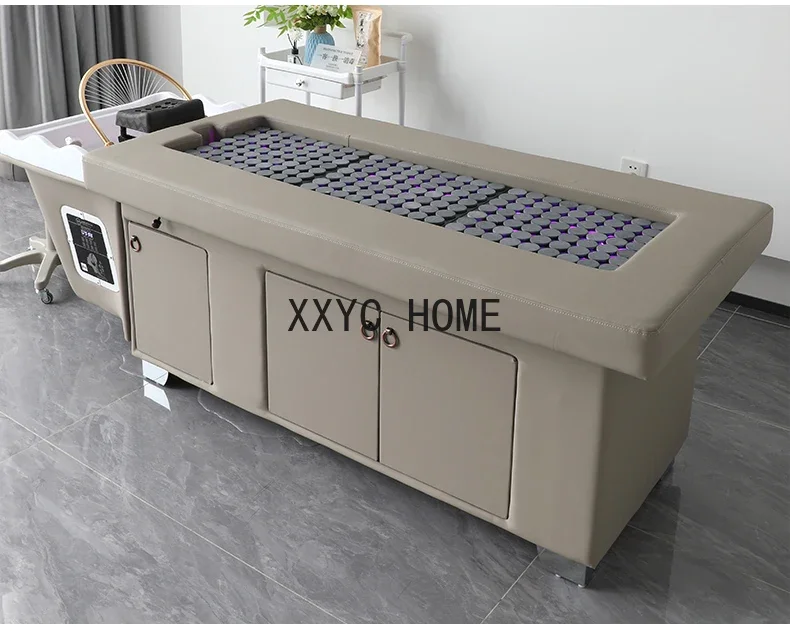 Barber Shop Shampoo Chair Beauty Moxibustion Bed Water Circulation Head Therapy Physiotherapy Bed
Barber Shop Shampoo Chair Beauty Moxibustion Bed Water Circulation Head Therapy Physiotherapy Bed