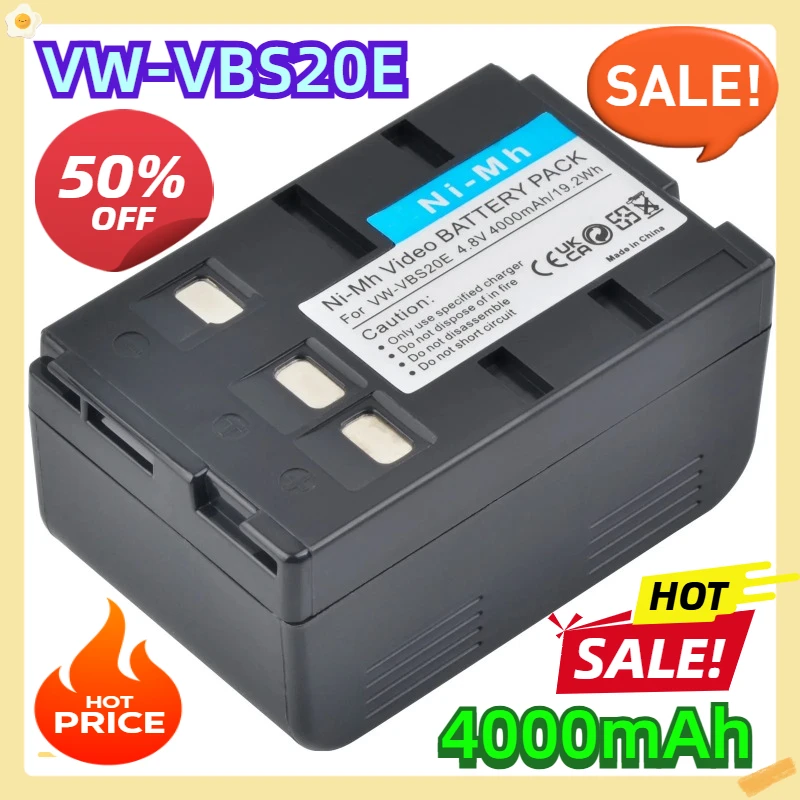 For Panasonic HHR-V212 P-V212 VW-VBS10E VSB0200 P-V211 NV-VX10 R500EN RX11EG 4000mAh VW-VBS20E VW VBS20E Ni-MH Video Battery 
For Panasonic HHR-V212 P-V212 VW-VBS10E VSB0200 P-V211 NV-VX10 R500EN RX11EG 4000mAh VW-VBS20E VW VBS20E Ni-MH Video Battery